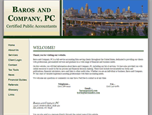 Tablet Screenshot of barosandco.com